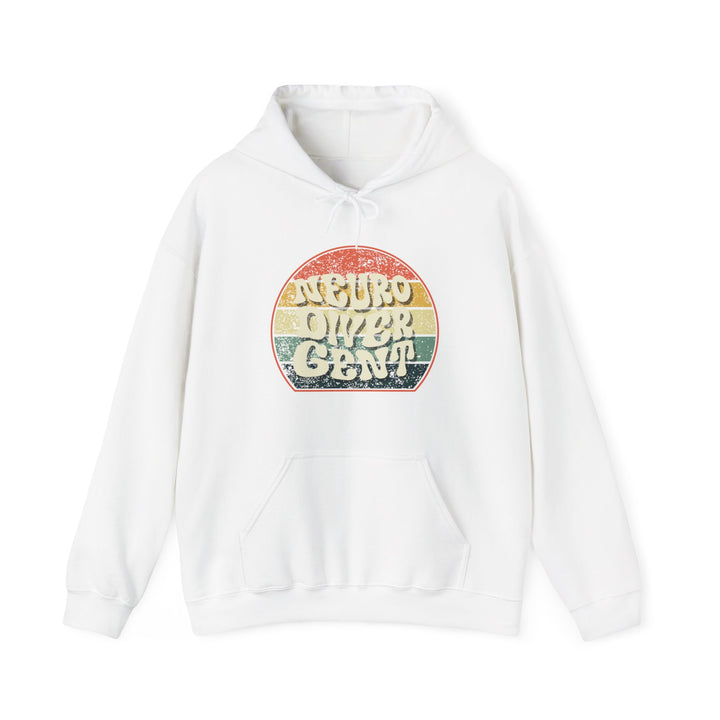 Retro Groovy Neurodivergent Hoodie