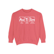 Adult Autism Elements Comfort Colors Sweatshirt