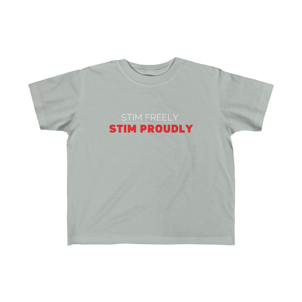 Toddler's Stim Freely Stim Proudly Tee