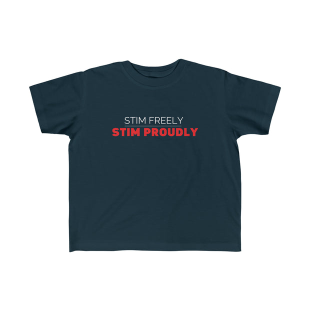 Toddler's Stim Freely Stim Proudly Tee