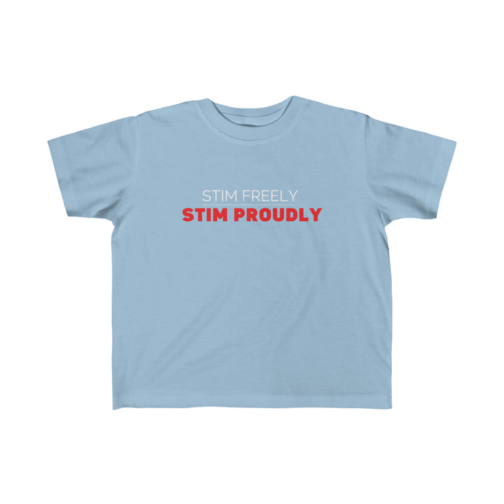 Toddler's Stim Freely Stim Proudly Tee