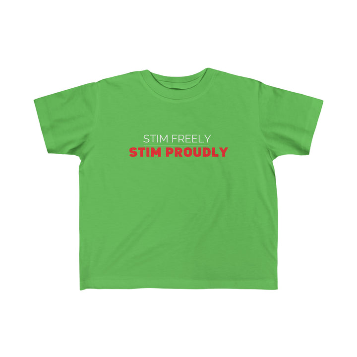 Toddler's Stim Freely Stim Proudly Tee