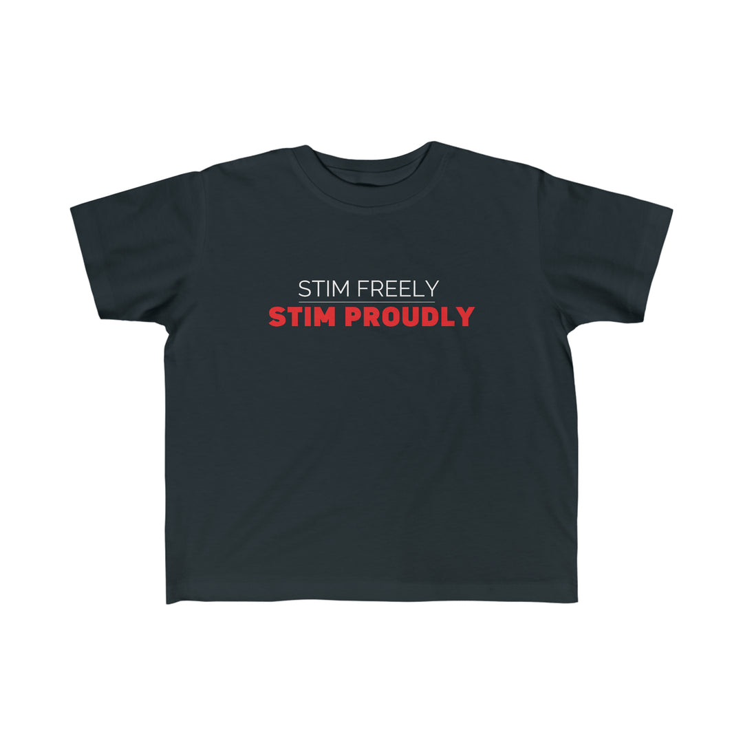 Toddler's Stim Freely Stim Proudly Tee