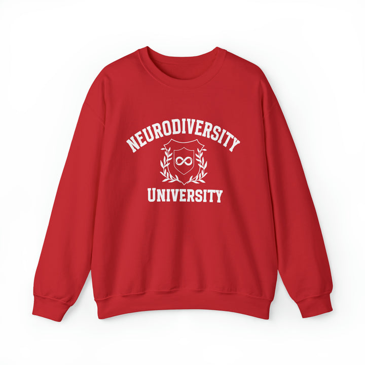 Adult Neurodiversity University Infinity Symbol Sweatshirt