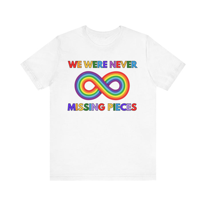 Adult Infinity Never Missing Pieces Tee