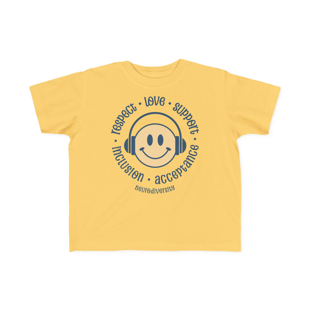 Toddler's  Respect Love Support Inclusion Acceptance Tee