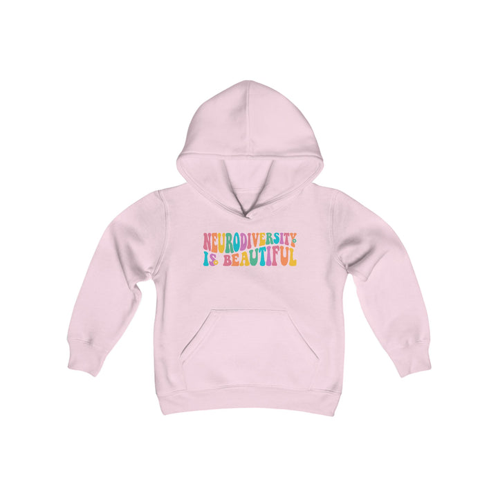 Kids Neurodiversity is Beautiful Groovy Hoodie Sweatshirt