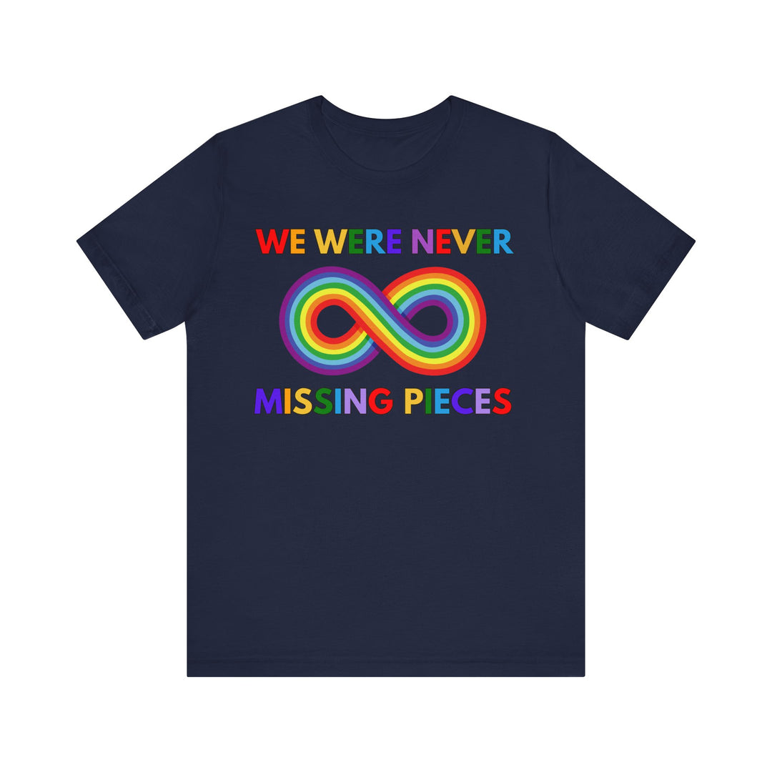 Adult Infinity Never Missing Pieces Tee