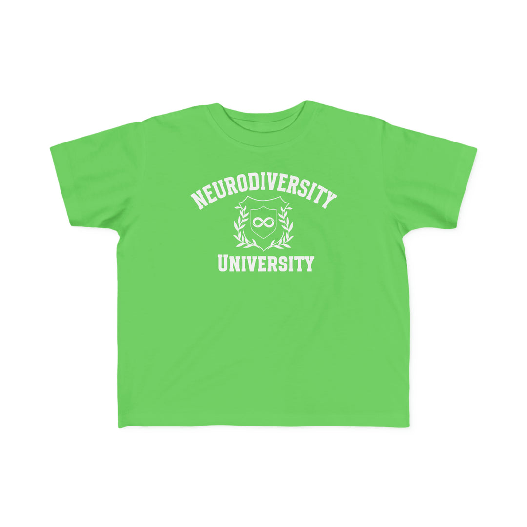 Toddler Neurodiversity University Infinity Symbol Tee