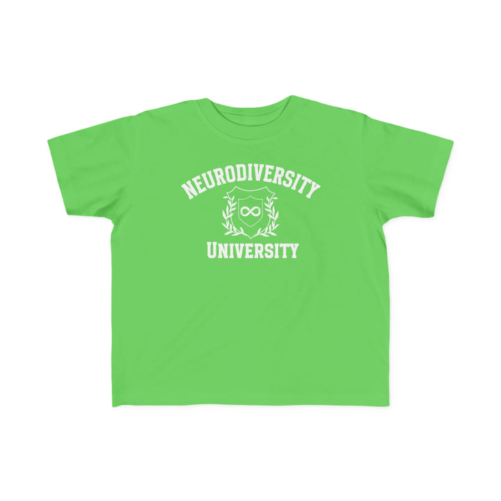 Toddler Neurodiversity University Infinity Symbol Tee