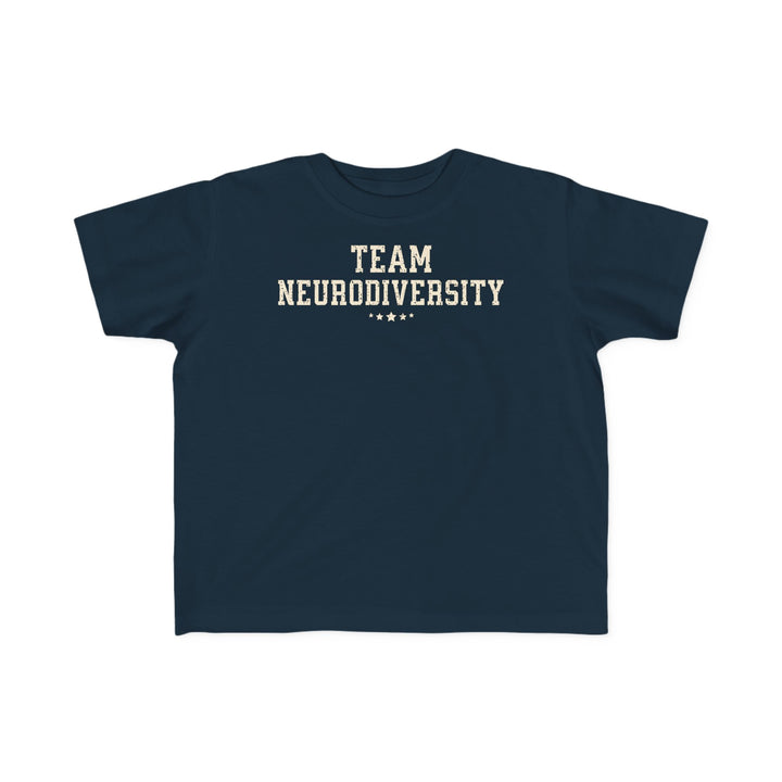 Toddler's Team Neurodiversity Distressed Tee