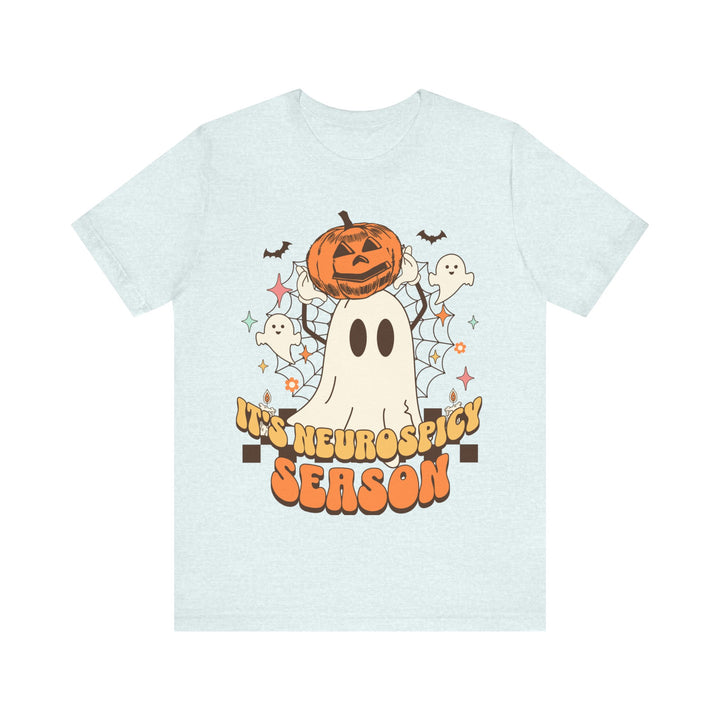 Adult Its Neurospicy Season Ghost and Pumpkin Tee