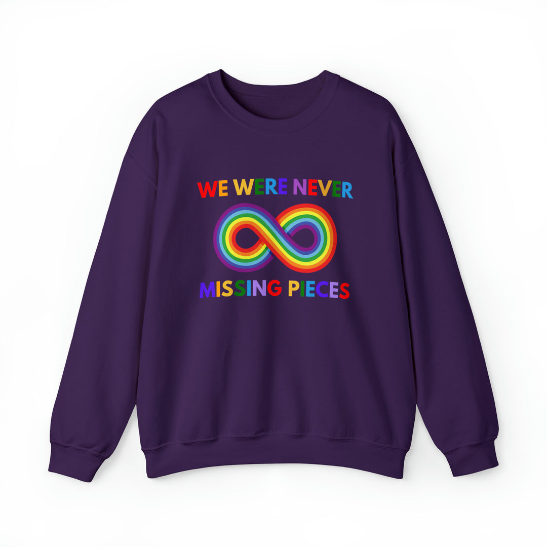 Adult Infinity Never Missing Pieces Sweatshirt