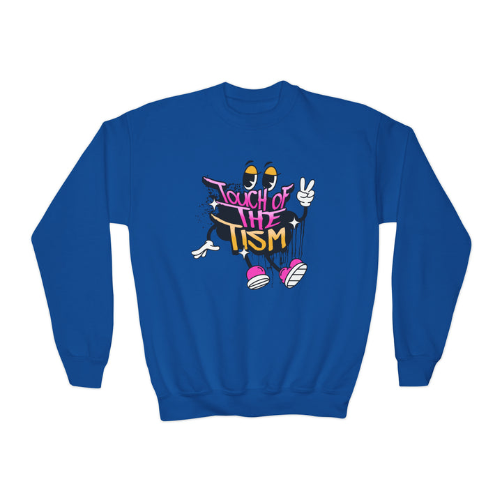 Kids Touch of the Tism Graffiti Sweatshirt