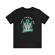 Let There Be Stimming Rock On Hands Adult Tee
