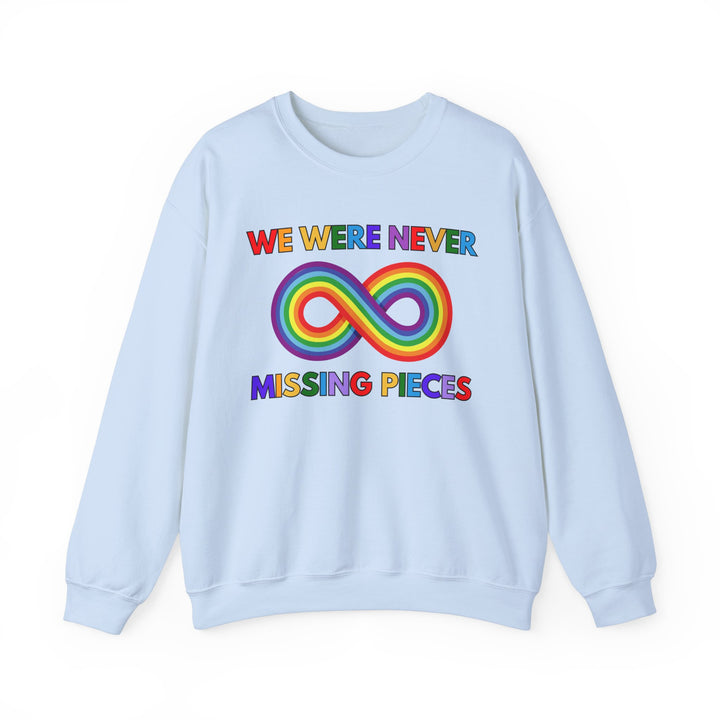 Adult Infinity Never Missing Pieces Sweatshirt