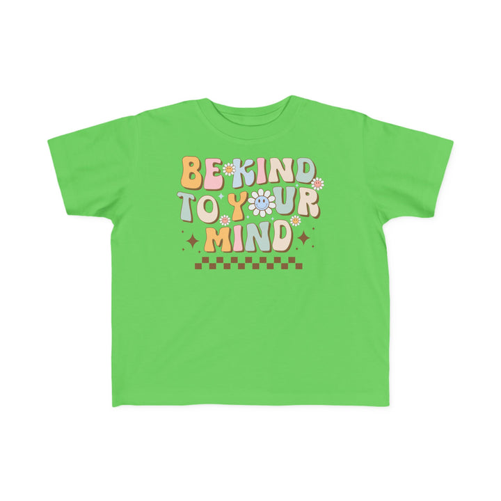 Toddler's  Be Kind to Your Mind Smiling Daisy Tee