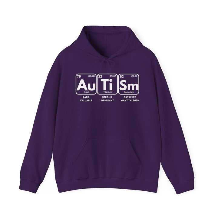 Adult Autism Elements Hoodie