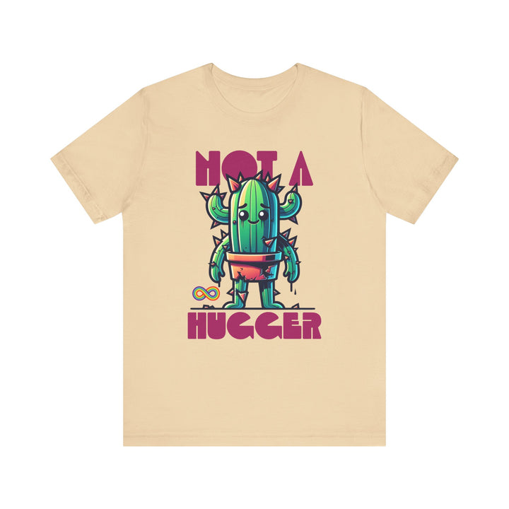 Adult Not a Hugger Cactus Tee