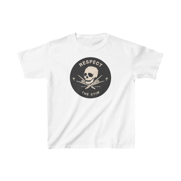 Kids Respect the Stim Skull Tee