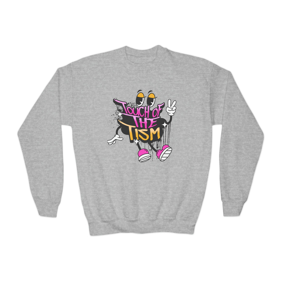 Kids Touch of the Tism Graffiti Sweatshirt