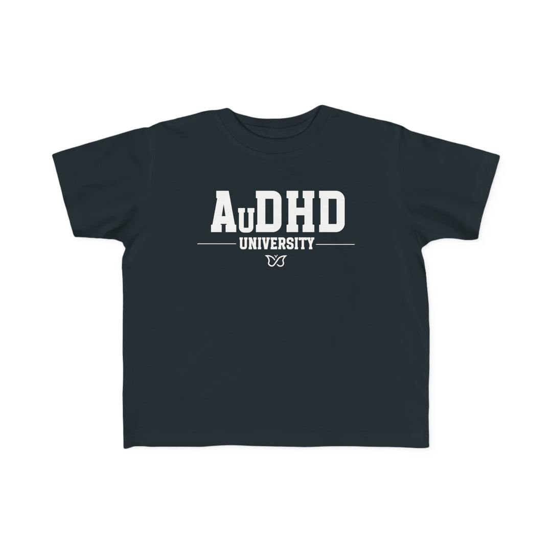 Toddler AuDHD University Butterfly Symbol Tee