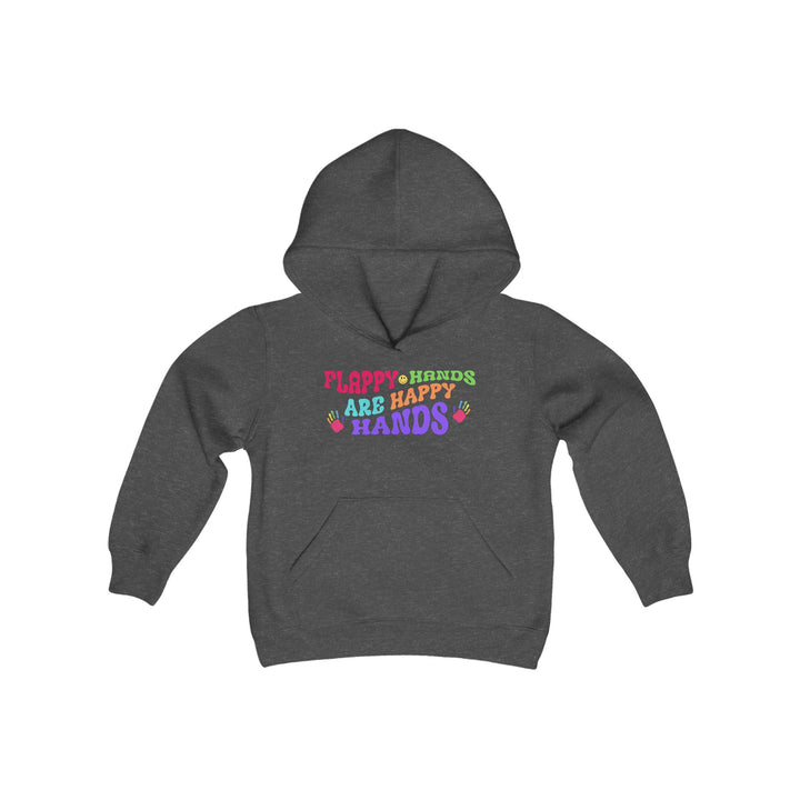 Kids Flappy Hands are Happy Hands Hoodie Sweatshirt