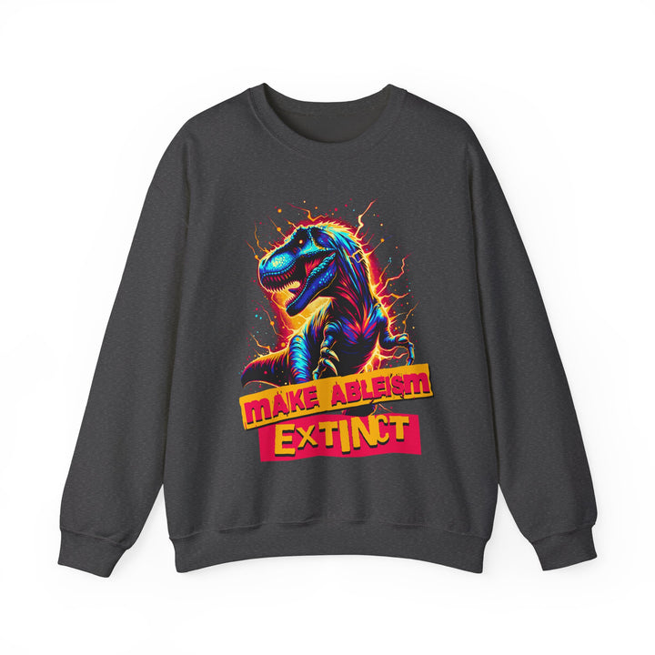 Adult Make Ableism Extinct Sweatshirt