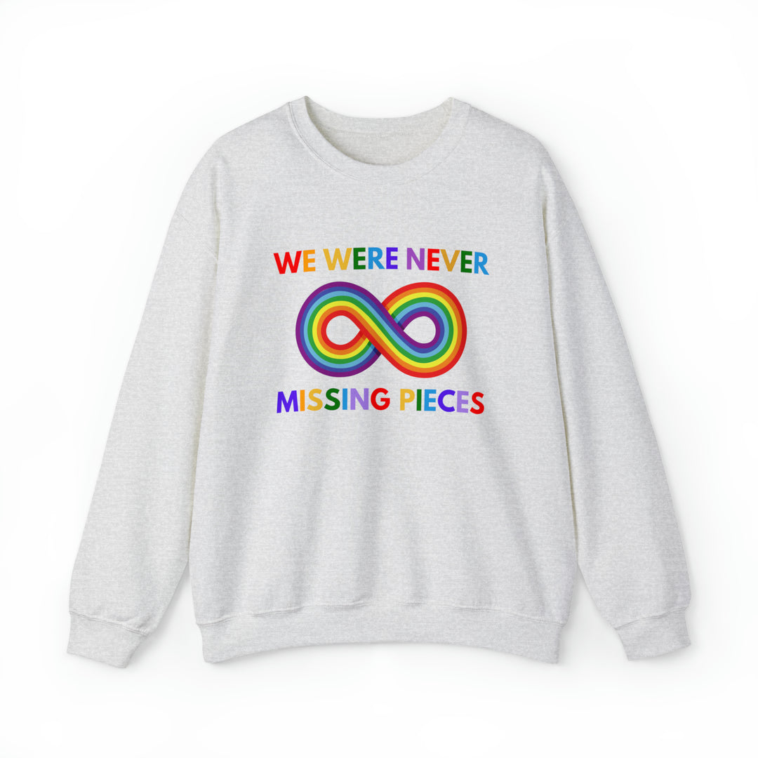 Adult Infinity Never Missing Pieces Sweatshirt