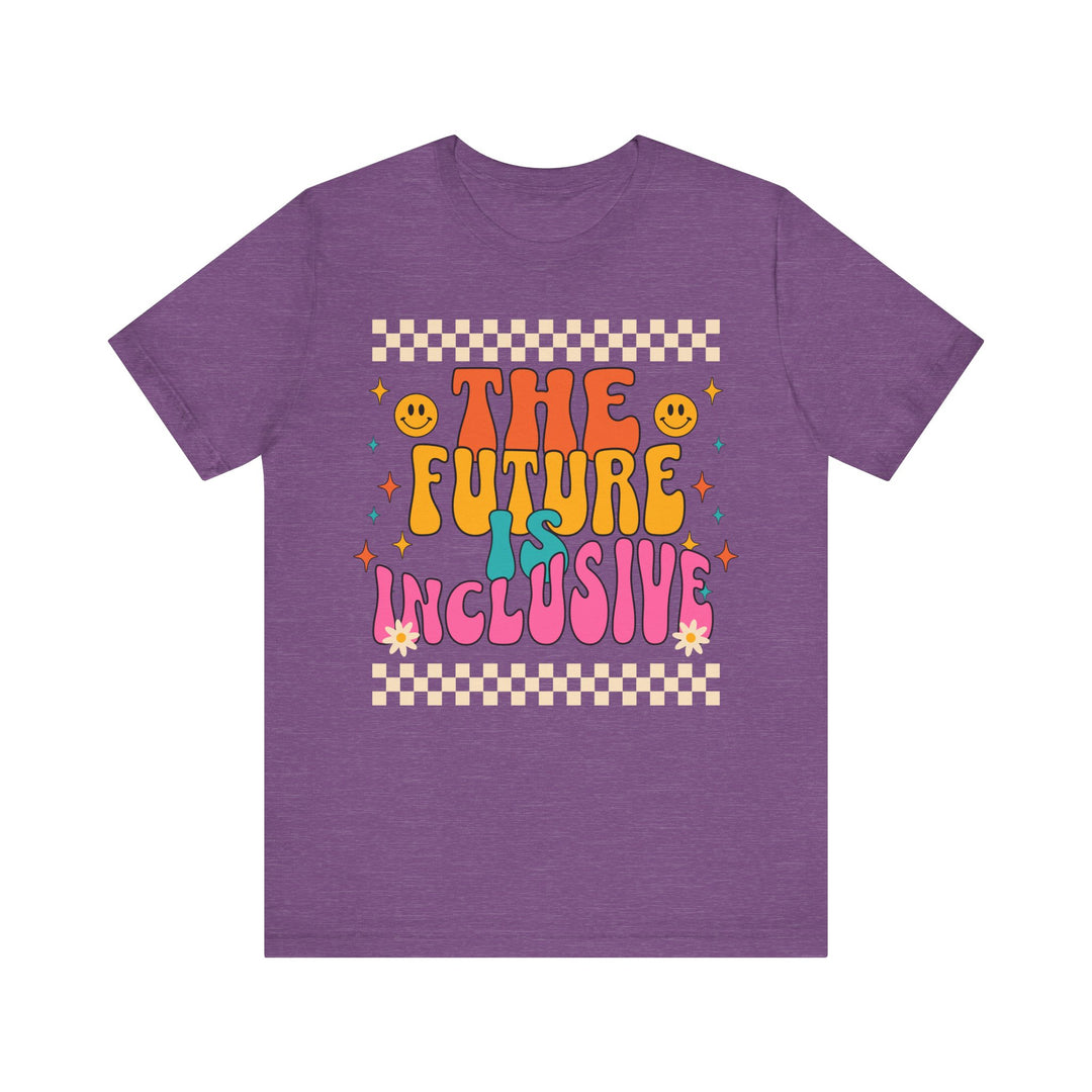 Adult Groovy The Future is Inclusive Tee