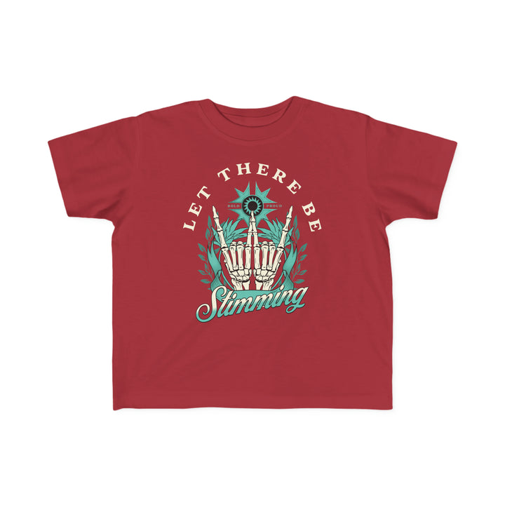 Toddler's Let There Be Stimming Rock On Hands Tee (2T - 5/6T)