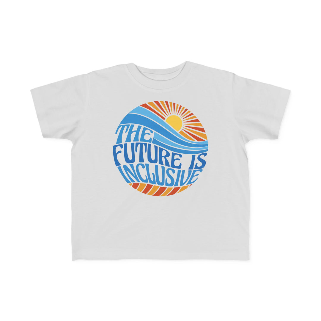 Toddler's The Future Is Inclusive Groovy Sun Tee