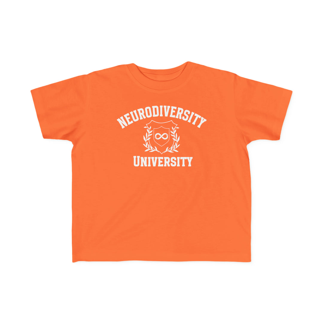 Toddler Neurodiversity University Infinity Symbol Tee