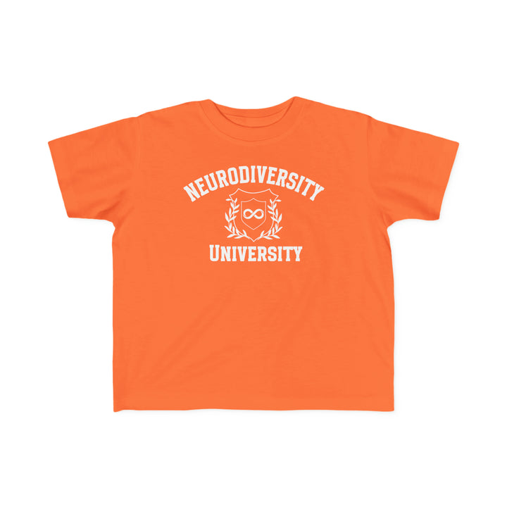 Toddler Neurodiversity University Infinity Symbol Tee