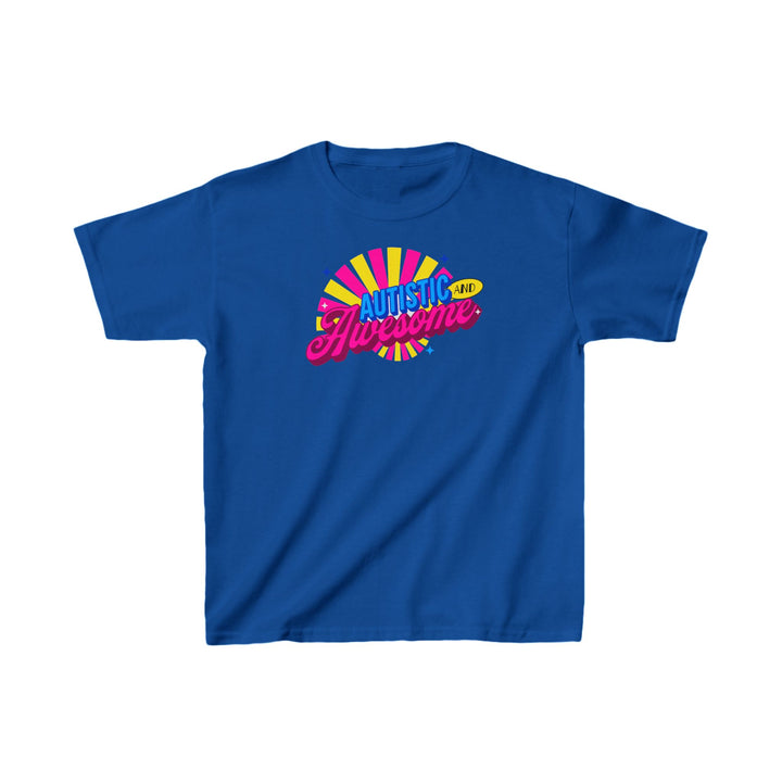 Kids Autistic and Awesome Tee