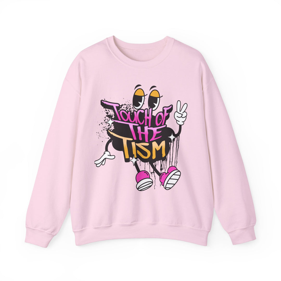 Adult Touch of the Tism Graffiti  Sweatshirt