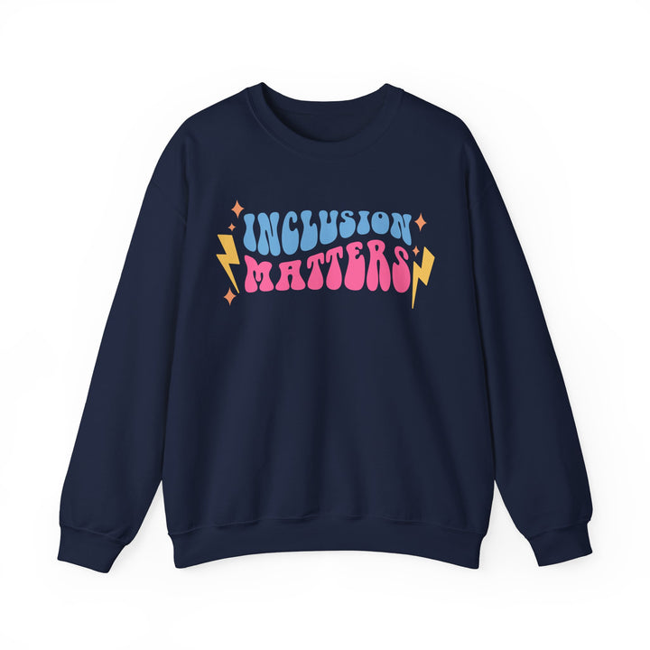 Adult Inclusion Matters Lightning Sweatshirt