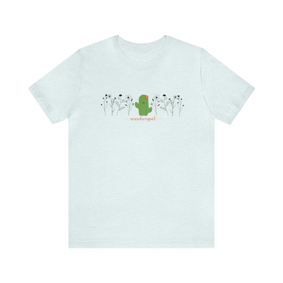 Neurodivergent Cactus Cutie Adult Tee