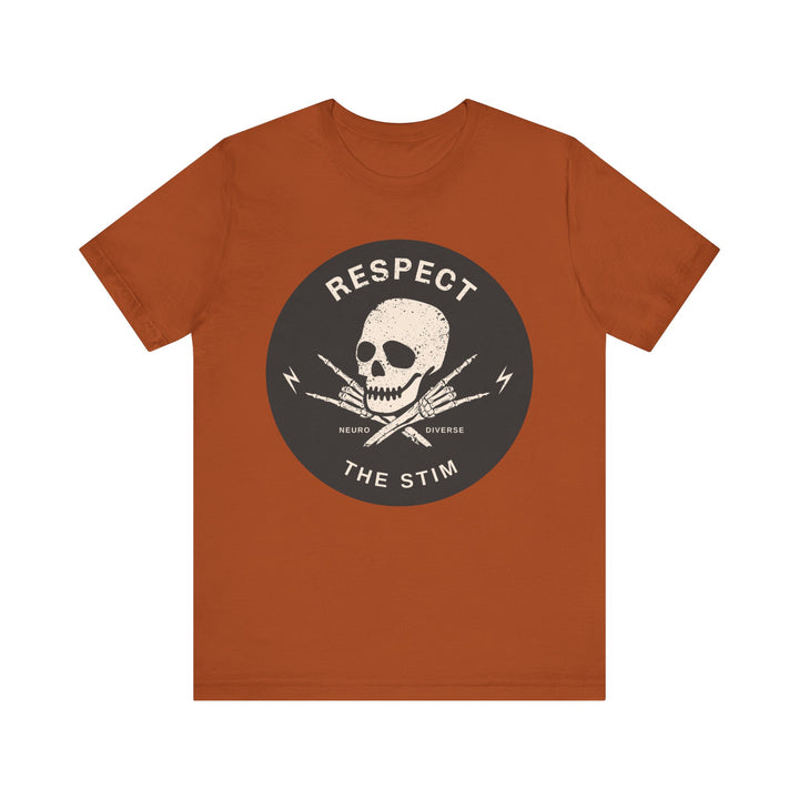 Adult Respect the Stim Skull Tee