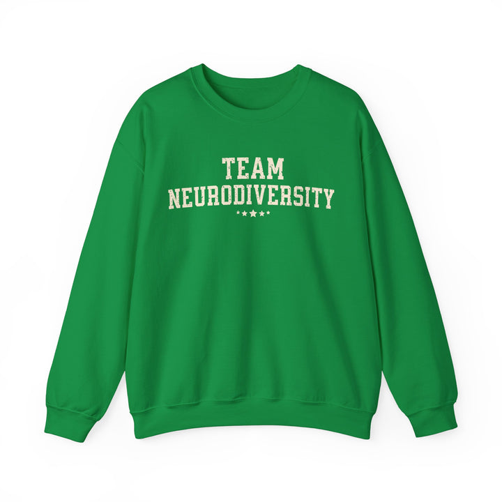 Adult Team Neurodiversity Distressed Sweatshirt