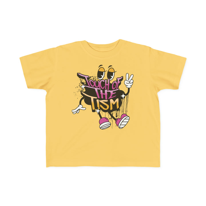 Toddler's Touch of the Tism Graffiti Tee