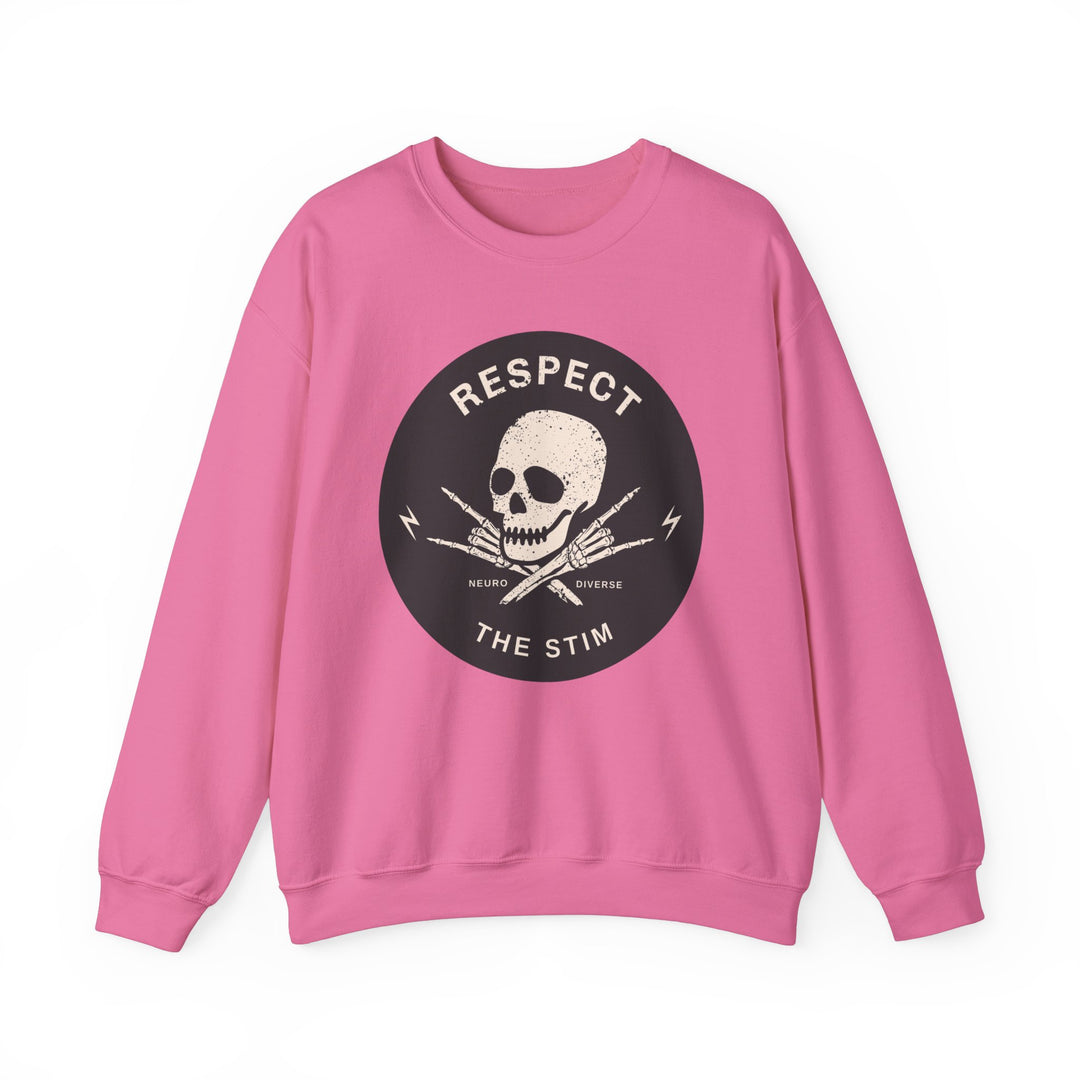 Adult Respect the Stim Skull Sweatshirt