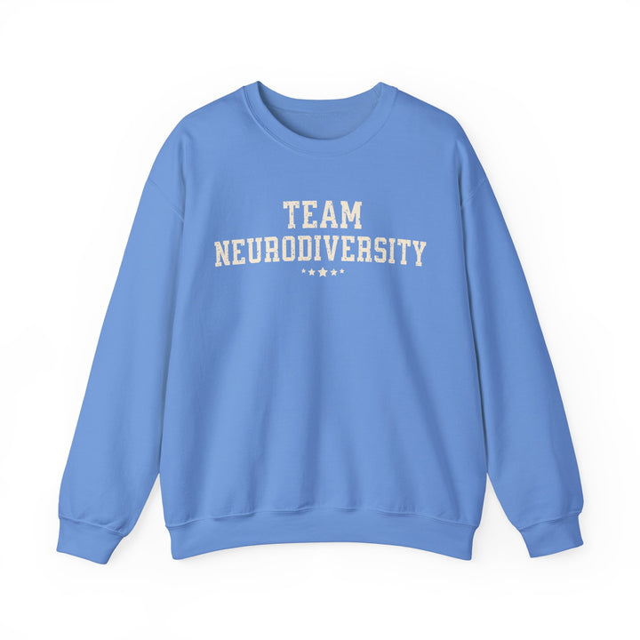 Adult Team Neurodiversity Distressed Sweatshirt