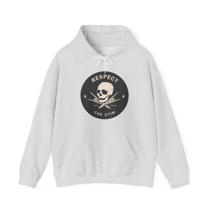 Adult Respect the Stim Skull Hoodie