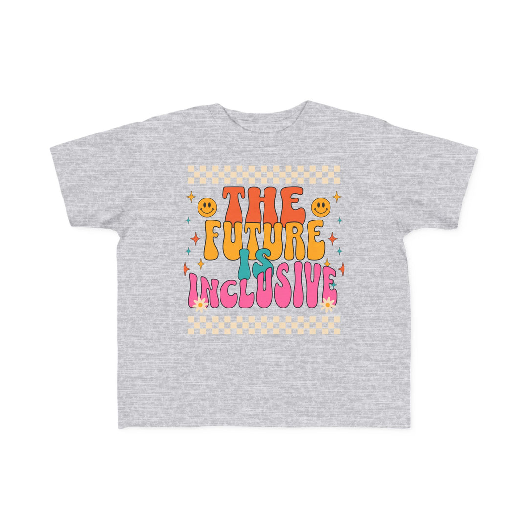 Toddler's  Groovy The Future is Inclusive Tee