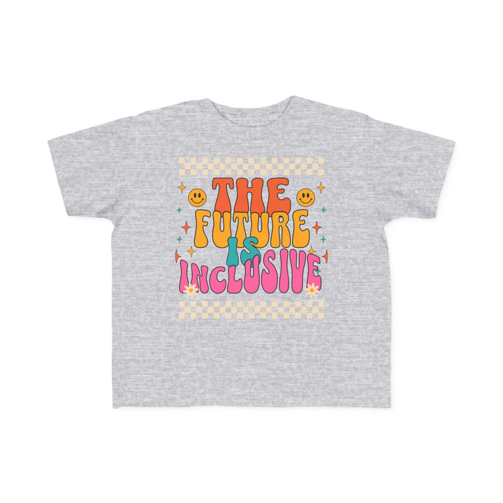 Toddler's  Groovy The Future is Inclusive Tee