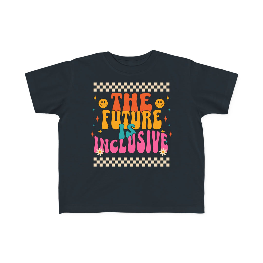 Toddler's  Groovy The Future is Inclusive Tee