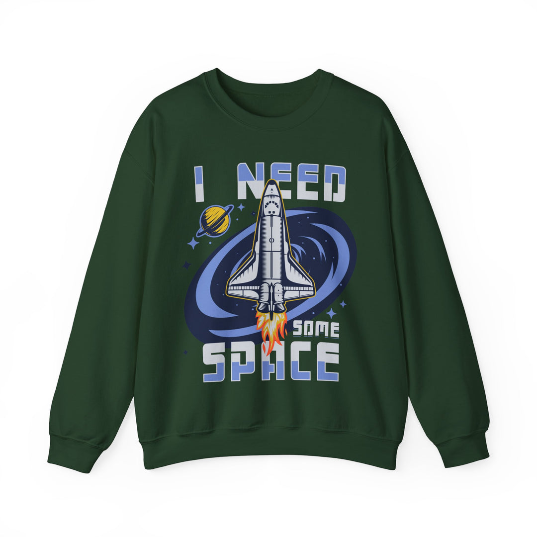 Adult I Need Some Space Rocket Sweatshirt