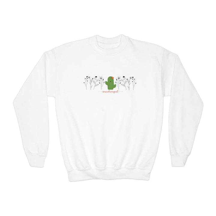 Kids Neurodivergent Cactus Cutie Sweatshirt