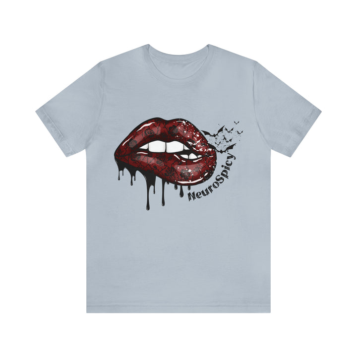 Lips and Bats Neurospicy Tee